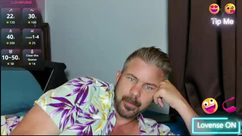 Blue Eyed Handsome Man online show from 05-13-26, 02:47