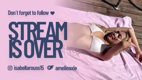 Isabella online show from 01-30-25, 08:22