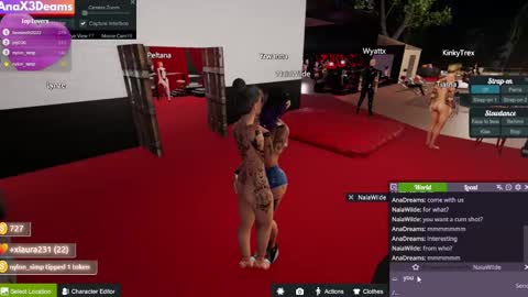 Snapshot of anax3dreams chatting on 02-15-25, 09:15 AnaX3Dreams online show from 02-15-25, 09:15