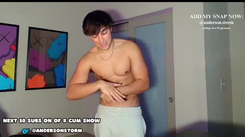 Snapshot of andersonstorm chatting on 01-10-25, 01:32 Anderson Storm online show from 01-10-25, 01:32