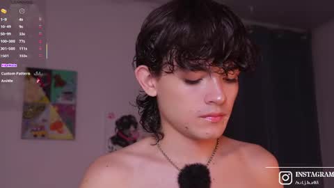 Snapshot of angelocute_ chatting on 06-27-26, 11:54 Angelo I work from home this is my room online show from 06-27-26, 11:54