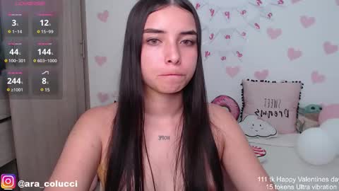 Snapshot of aratna_coluccii chatting on 02-23-25, 07:00 Aratna my dream 3000 tokens online show from 02-23-25, 07:00