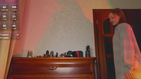 Snapshot of artemisa_meows chatting on 03-03-25, 09:37 SEE U THURSDAY  online show from 03-03-25, 09:37