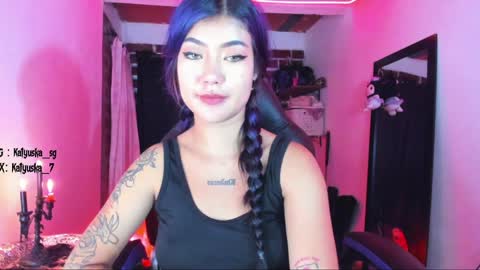 Snapshot of badkatyuska chatting on 12-12-24, 11:36 Please help me to reach 100 thumbs up online show from 12-12-24, 11:36