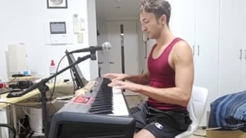 BareBritPianist online show from 10-24-25, 08:00