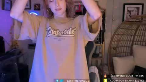 Beck the tongue online show from 07-29-26, 09:57