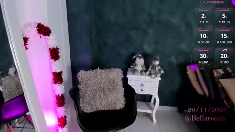 bellarooux online show from 11-29-25, 12:08