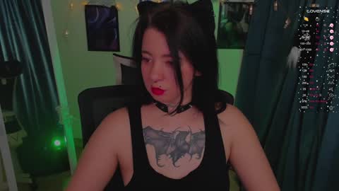 Snapshot of black_kittie_01 chatting on 12-18-24, 05:10 Black Kittie Wednesday - 1300 - 1900 GMT help me get 100 thumbs up online show from 12-18-24, 05:10