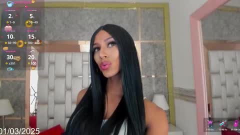 Snapshot of blackbeauty_ts chatting on 03-01-25, 02:13 Nina online show from 03-01-25, 02:13