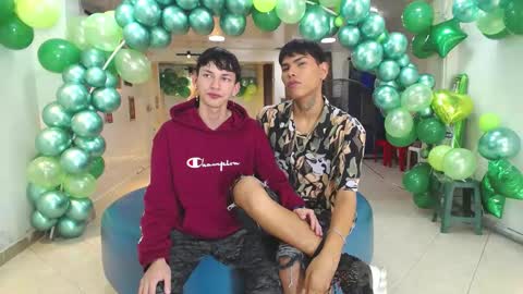 Snapshot of boschcz chatting on 03-05-25, 05:18 THOMAS AND DAMIAND online show from 03-05-25, 05:18