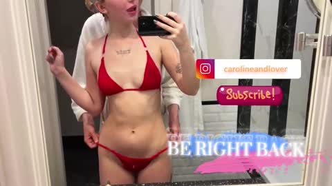 Snapshot of carolineandlover chatting on 09-16-25, 05:58 Caroline and Lover online show from 09-16-25, 05:58