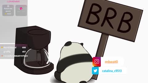 Catalina online show from 11-25-25, 04:51