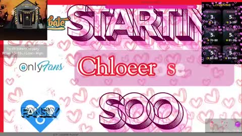 ChloeeRose online show from 09-12-25, 05:40