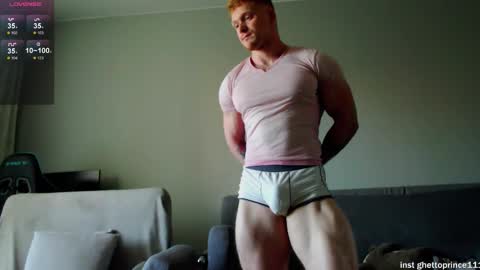 Snapshot of chris_boy37 chatting on 10-18-25, 06:37 redhead thief of sausages and hearts online show from 10-18-25, 06:37