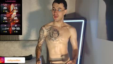 Snapshot of codyywalker chatting on 05-12-26, 06:27 Cody Walker online show from 05-12-26, 06:27