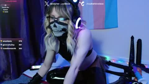 Snapshot of cypherlovelace chatting on 10-13-25, 10:43 cypherlovelace online show from 10-13-25, 10:43