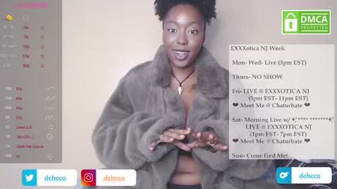 Snapshot of dchcco chatting on 10-20-25, 05:57 Duchess Coco - Coco Puffs online show from 10-20-25, 05:57
