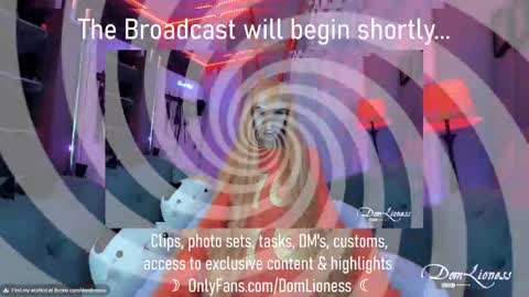 DomLioness online show from 10-27-25, 11:20