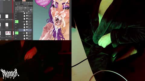 Snapshot of drenchedart chatting on 01-30-25, 08:01 Drenched online show from 01-30-25, 08:01