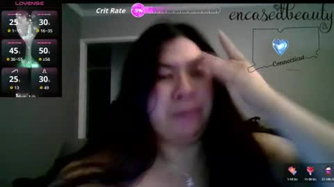 Snapshot of encasedbeauty chatting on 06-21-26, 12:24 Ela online show from 06-21-26, 12:24