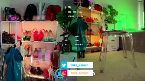 Erika      online show from 11-20-25, 03:01