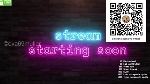 Snapshot of eva69muller chatting on 12-17-24, 07:26 Eva next show 8pm CEST AMST online show from 12-17-24, 07:26