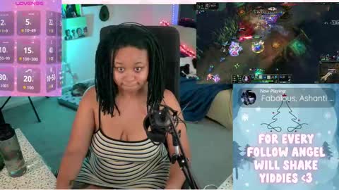 aisha online show from 12-14-25, 07:14