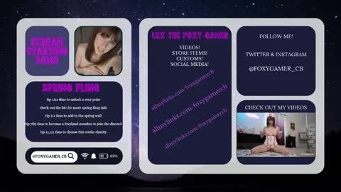 Lex Vive foxygamer cb online show from 05-23-26, 01:33