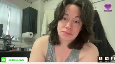 Snapshot of goddessjaylastar chatting on 04-20-26, 12:30 GoddessJayla Star online show from 04-20-26, 12:30