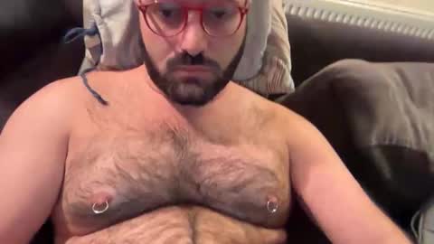 Snapshot of hairyleatherguy chatting on 10-25-25, 10:15 Hairy Guy online show from 10-25-25, 10:15