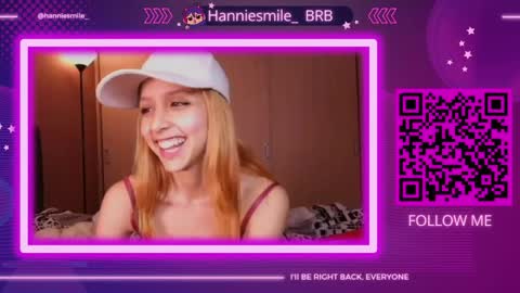 Snapshot of hanniesmile_ chatting on 04-30-26, 08:48 Hannie online show from 04-30-26, 08:48