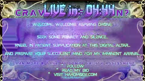 B0ne Daddy Bonesaw Real-Life College of Whispers Bard   mindfuck brainwash hypno cerebral sensual  online show from 05-08-26, 08:36