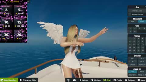 Snapshot of hikary__moon chatting on 09-26-25, 08:02 Eva online show from 09-26-25, 08:02