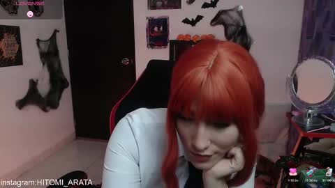 Snapshot of hitomi_arata chatting on 10-31-25, 06:53 Hitomi Arata online show from 10-31-25, 06:53