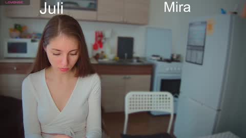 Snapshot of ihavepaws33 chatting on 02-24-25, 10:37 Julia and Mira online show from 02-24-25, 10:37