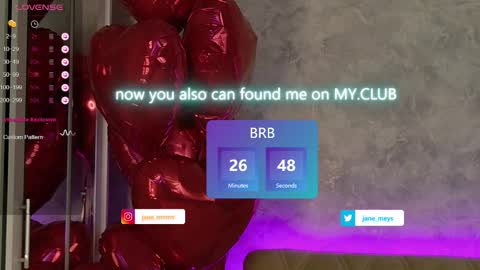 Snapshot of jane_meys chatting on 02-16-25, 11:16 your kitty JANE roawww online show from 02-16-25, 11:16