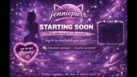 Snapshot of jenniepurr chatting on 06-02-26, 05:15 Jennie online show from 06-02-26, 05:15