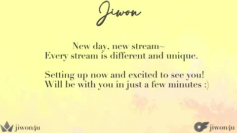 Jiwon online show from 02-01-25, 02:24