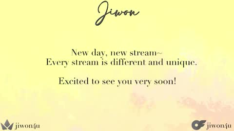 Jiwon online show from 10-11-25, 10:52