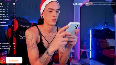Snapshot of joaisaza chatting on 12-21-24, 10:06 Joa Isaza online show from 12-21-24, 10:06