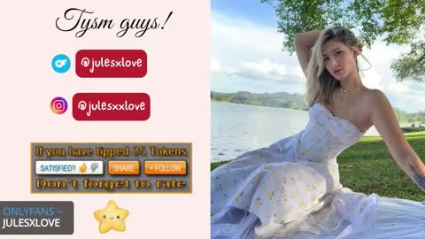 Snapshot of julesxdann chatting on 10-12-25, 03:16 Jules and Dann  Dont forget to give us thumps up online show from 10-12-25, 03:16