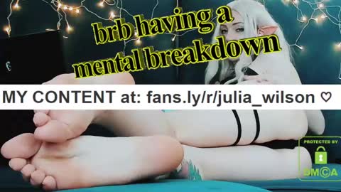 Snapshot of julia_wilson chatting on 01-05-25, 06:24 ALL MY CONTENT at online show from 01-05-25, 06:24