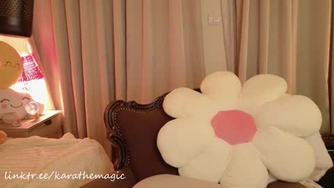 Snapshot of karathemagic chatting on 03-01-26, 04:42 I am here around 5am GMT karathemagic online show from 03-01-26, 04:42