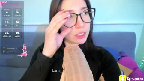 Snapshot of karla_honey_ chatting on 11-26-25, 12:22 Karla online show from 11-26-25, 12:22