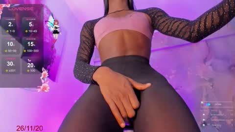 Snapshot of karlaebony_ts chatting on 11-26-25, 01:45 KARLA online show from 11-26-25, 01:45