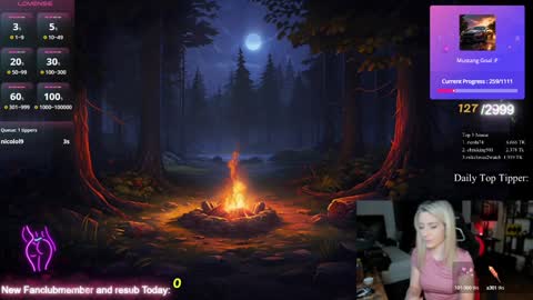 Wolfs Girl online show from 01-26-25, 04:09