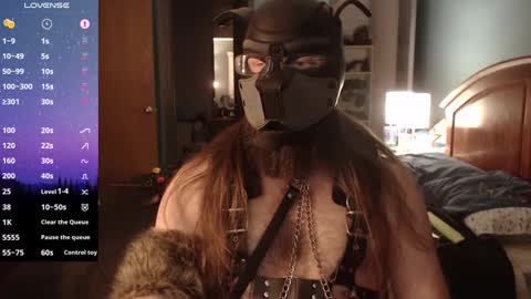 kinkywolf87 online show from 12-31-24, 08:12