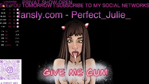  MY NAME IS JULIA  TO SEE MORE 18 CONTENT YOU CAN SUBSCRIBE TO  FANSLY -  online show from 06-10-26, 07:18