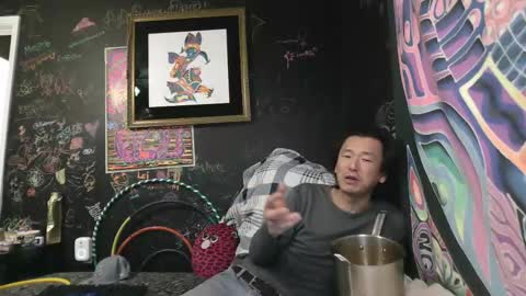 Snapshot of lankyasain23 chatting on 02-23-25, 01:24 LankyOne online show from 02-23-25, 01:24