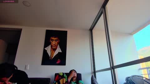 Snapshot of latin_couple77 chatting on 01-18-25, 12:15 Sara y Andy online show from 01-18-25, 12:15